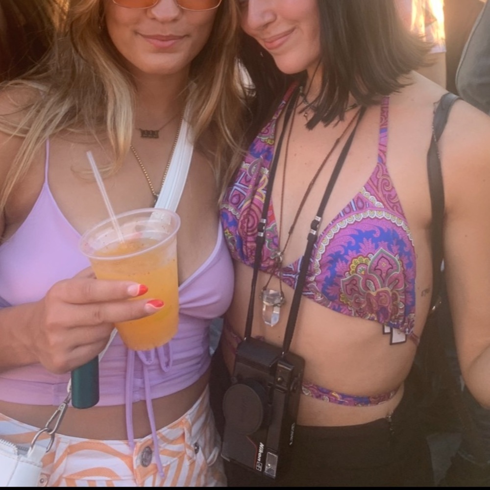 Colorful Paisley Festival Top - S